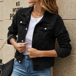 Luvik | Rentouttava Denim Takki naisille