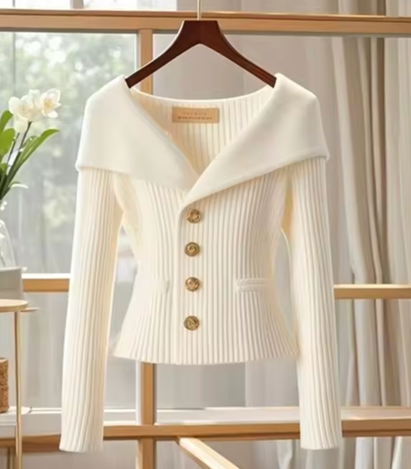 Luvik | Neulottu lyhyt cardigan