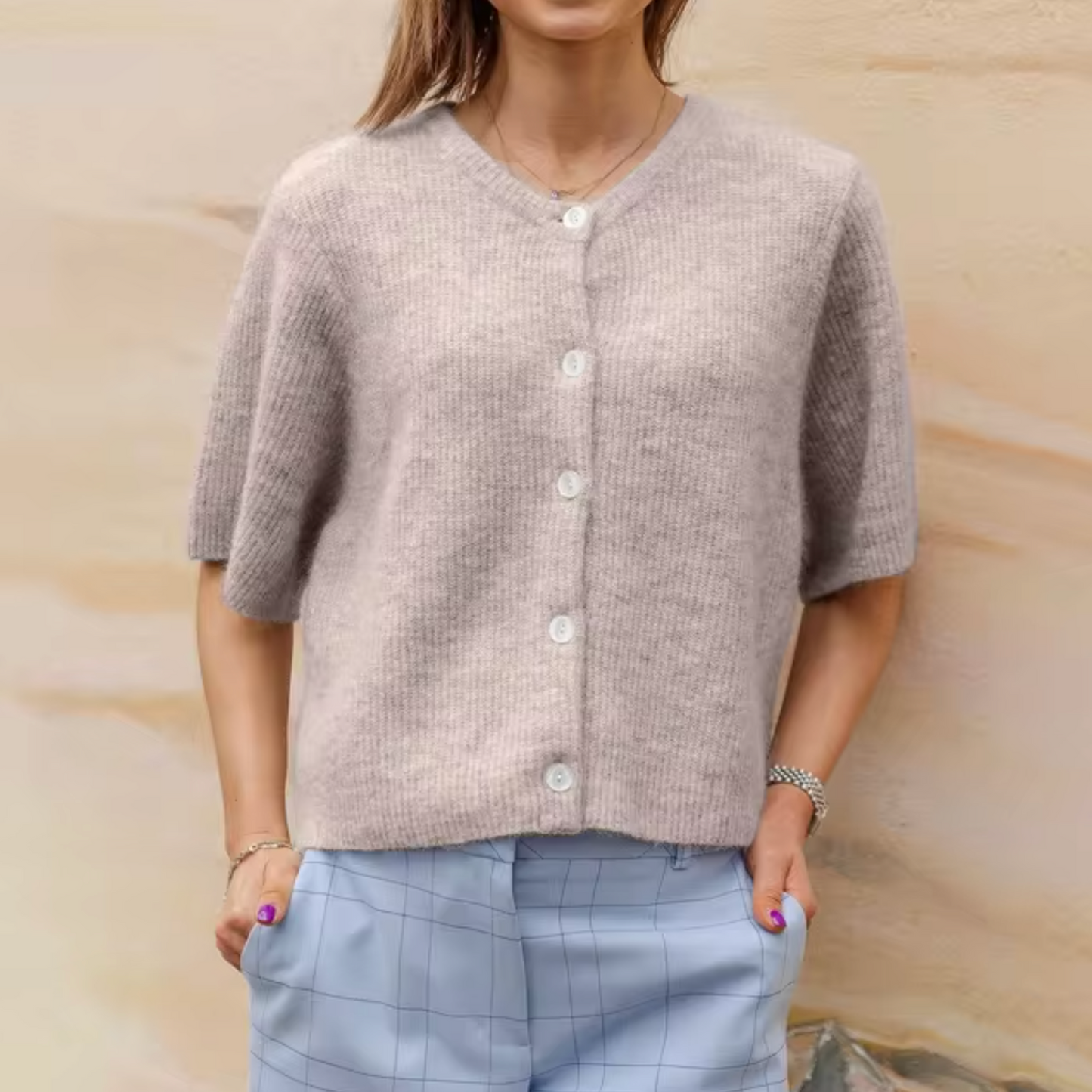 Luvik | Neule Lyhythihainen Cardigan