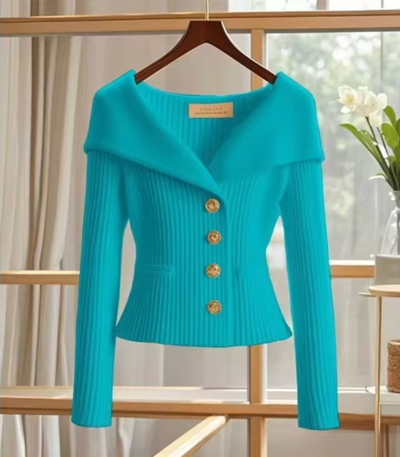 Luvik | Neulottu lyhyt cardigan