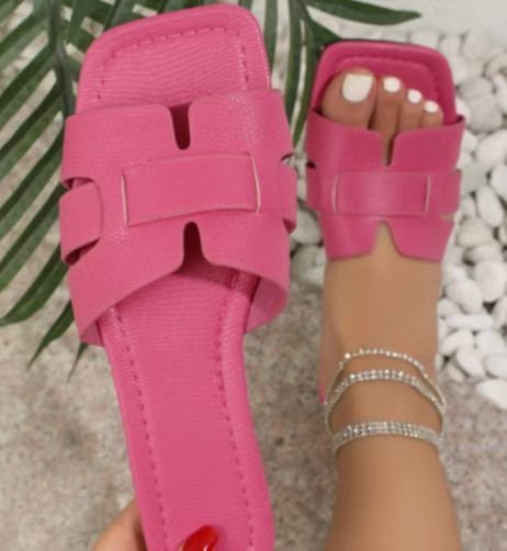 Luvik | Sandalen Mit Eckiger Spitze Und Sommerlichem Hohlschnitt