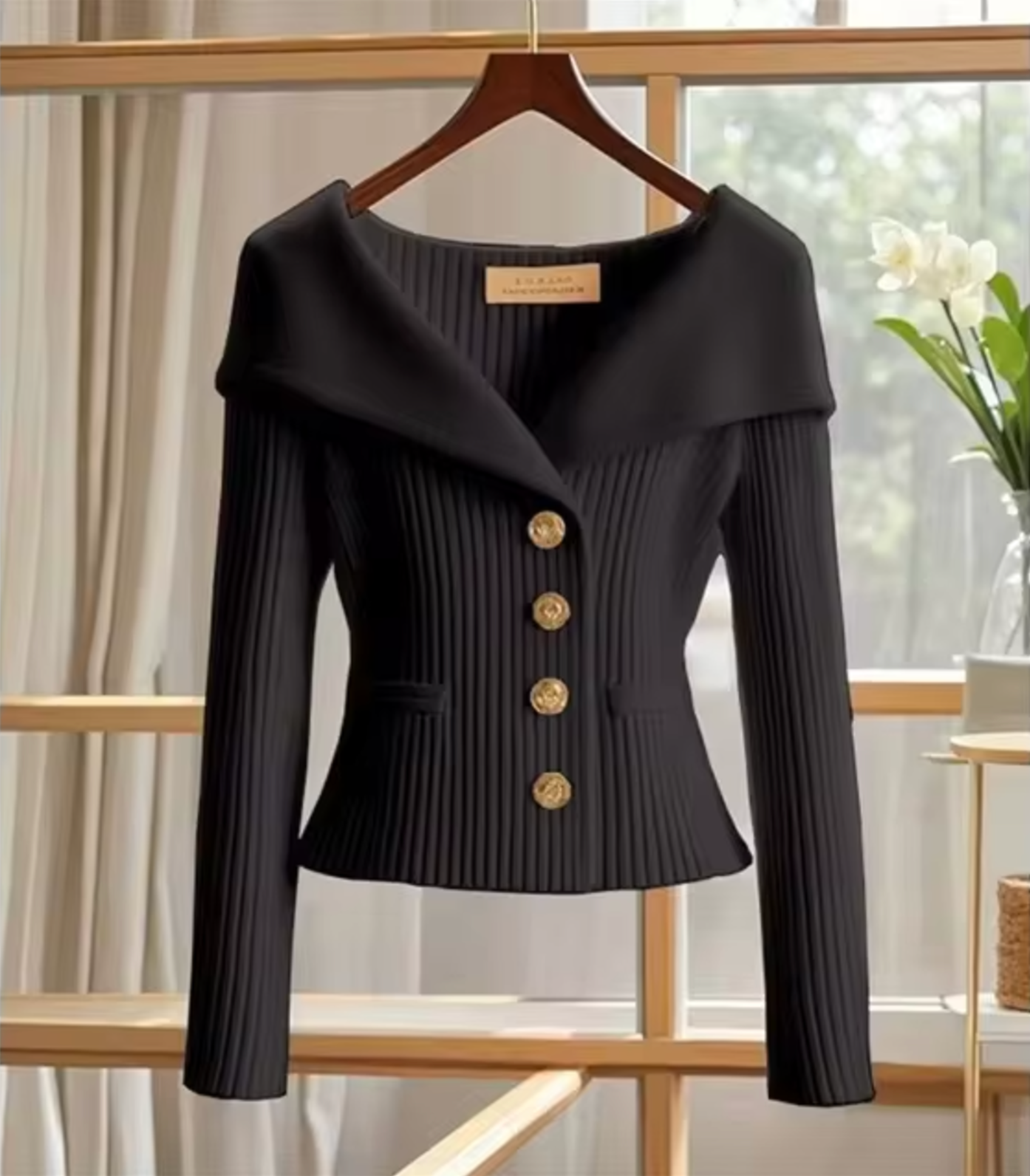 Luvik | Neulottu lyhyt cardigan
