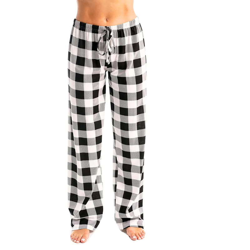 Luvik | Naiset Housut Naisten Joulukankaalla Pijama Housut Mukautuva