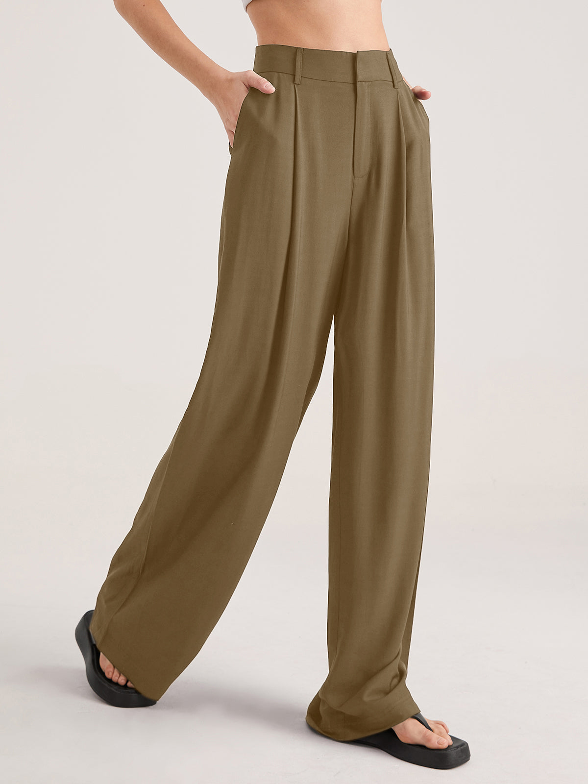 Luvik | Loose Ladies Jumpsuit with High Waist