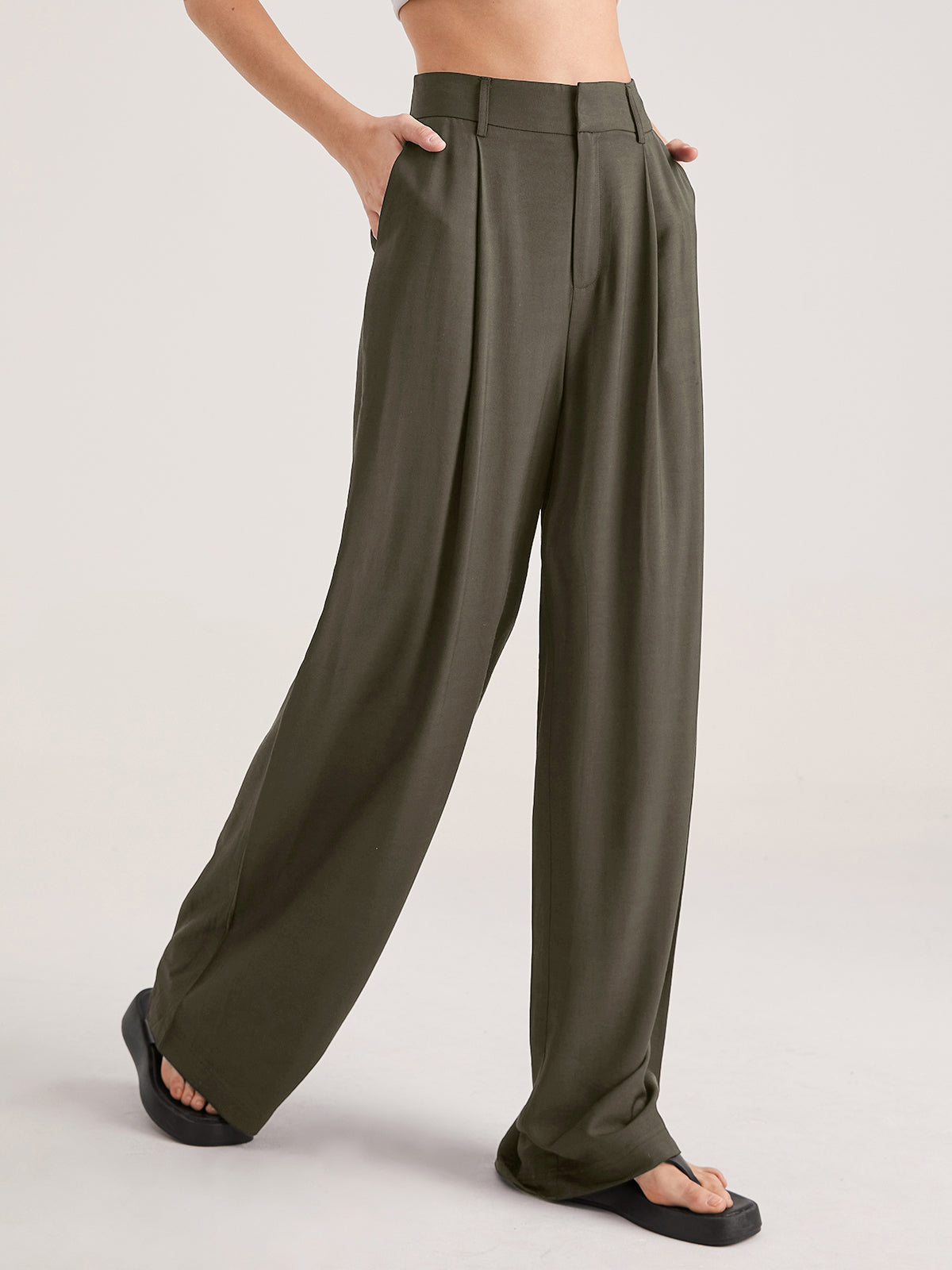 Luvik | Loose Ladies Jumpsuit with High Waist
