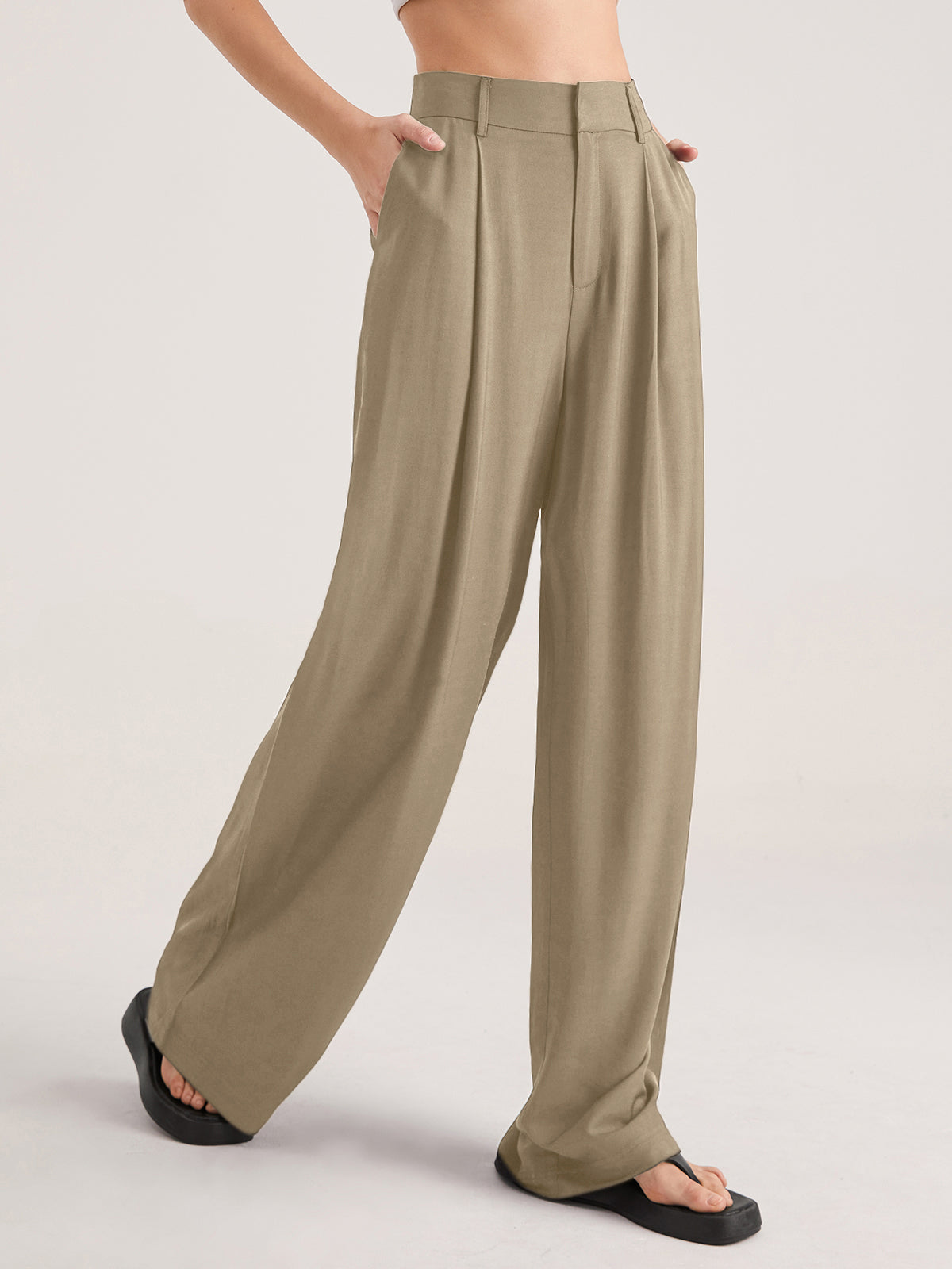 Luvik | Loose Ladies Jumpsuit with High Waist