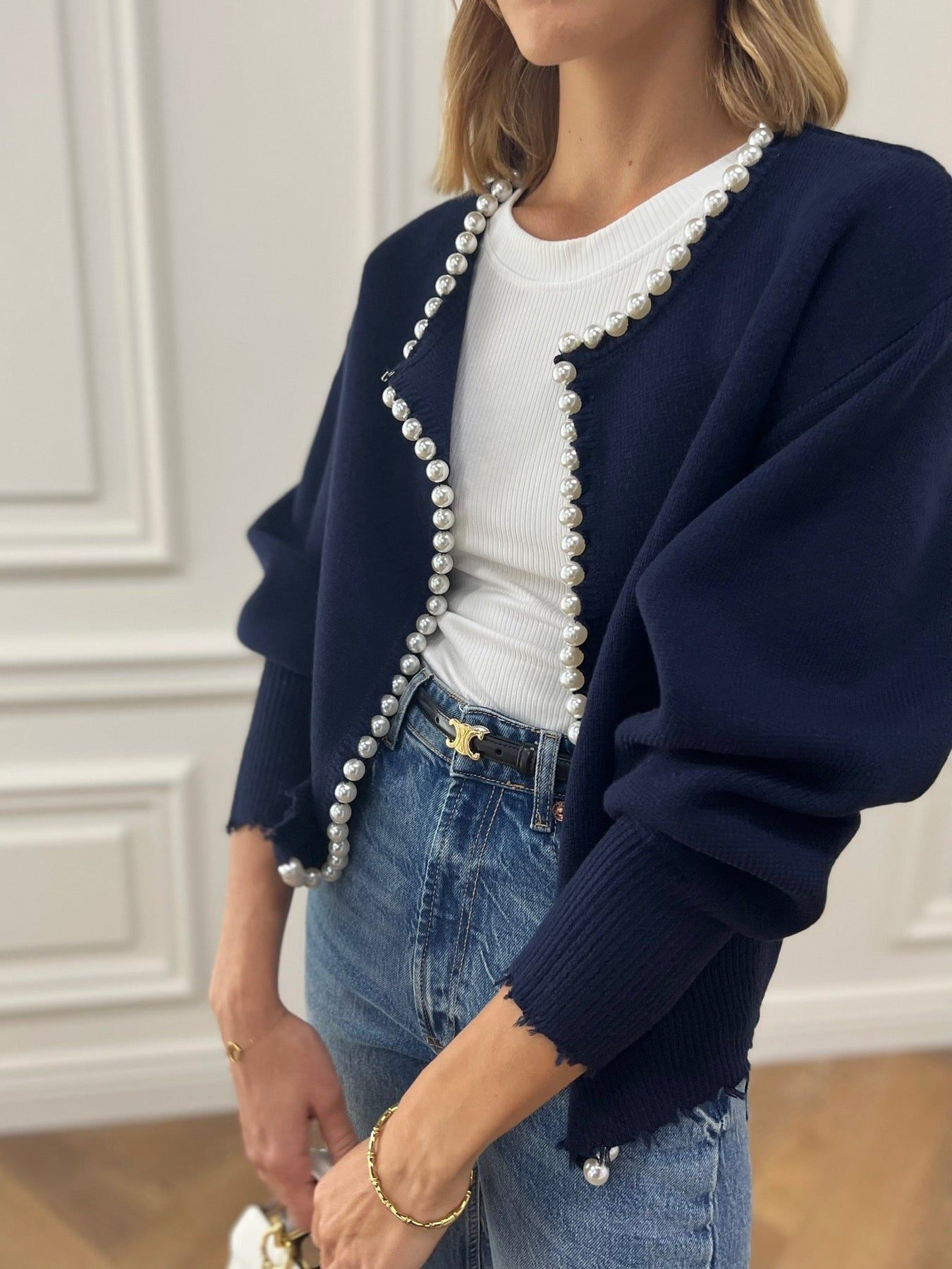 Luvik | Solmukak jacket with pearls