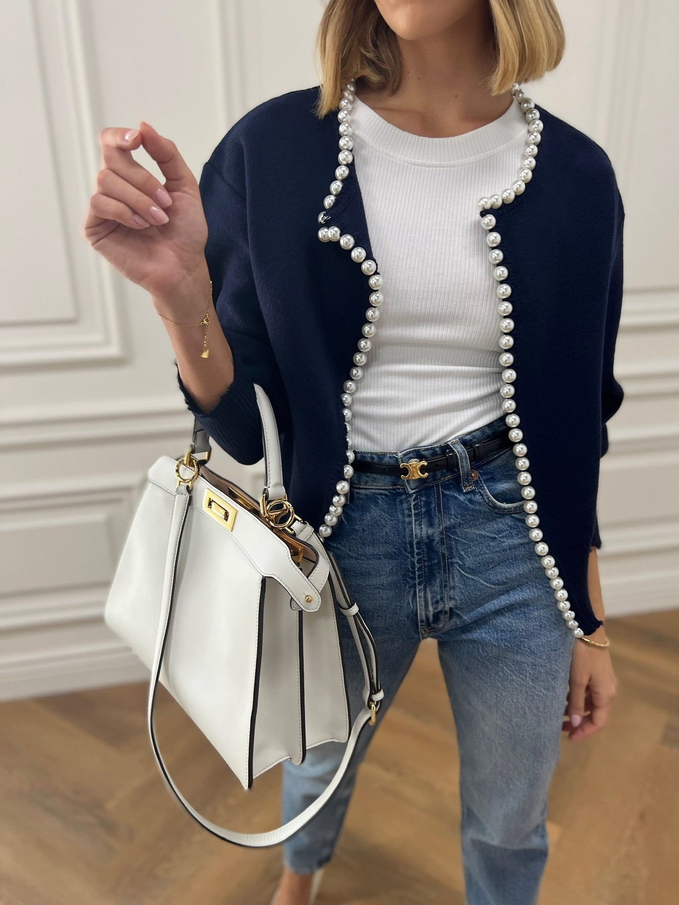 Luvik | Solmukak jacket with pearls