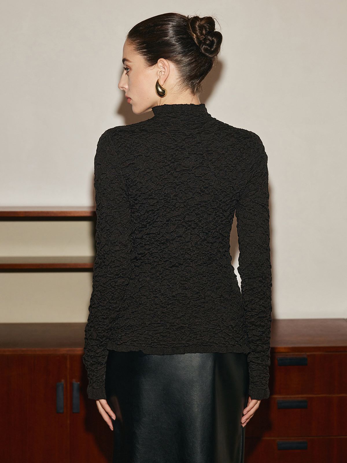 Luvik | Salat Trim Crinkle Neule