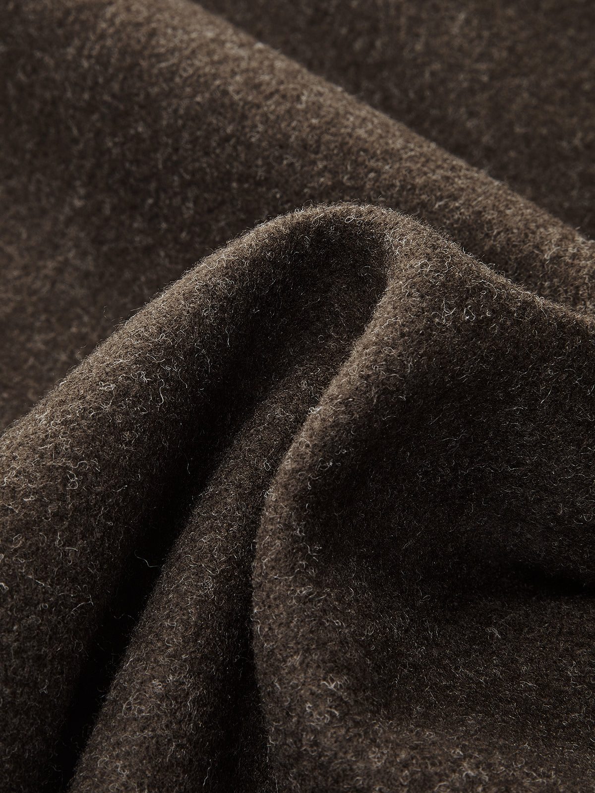 Luvik | Yksinkertainen vetoketju Tweed takki