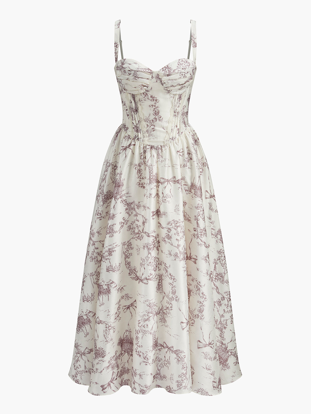 Luvik | Toile Print Korsettimekkoinen