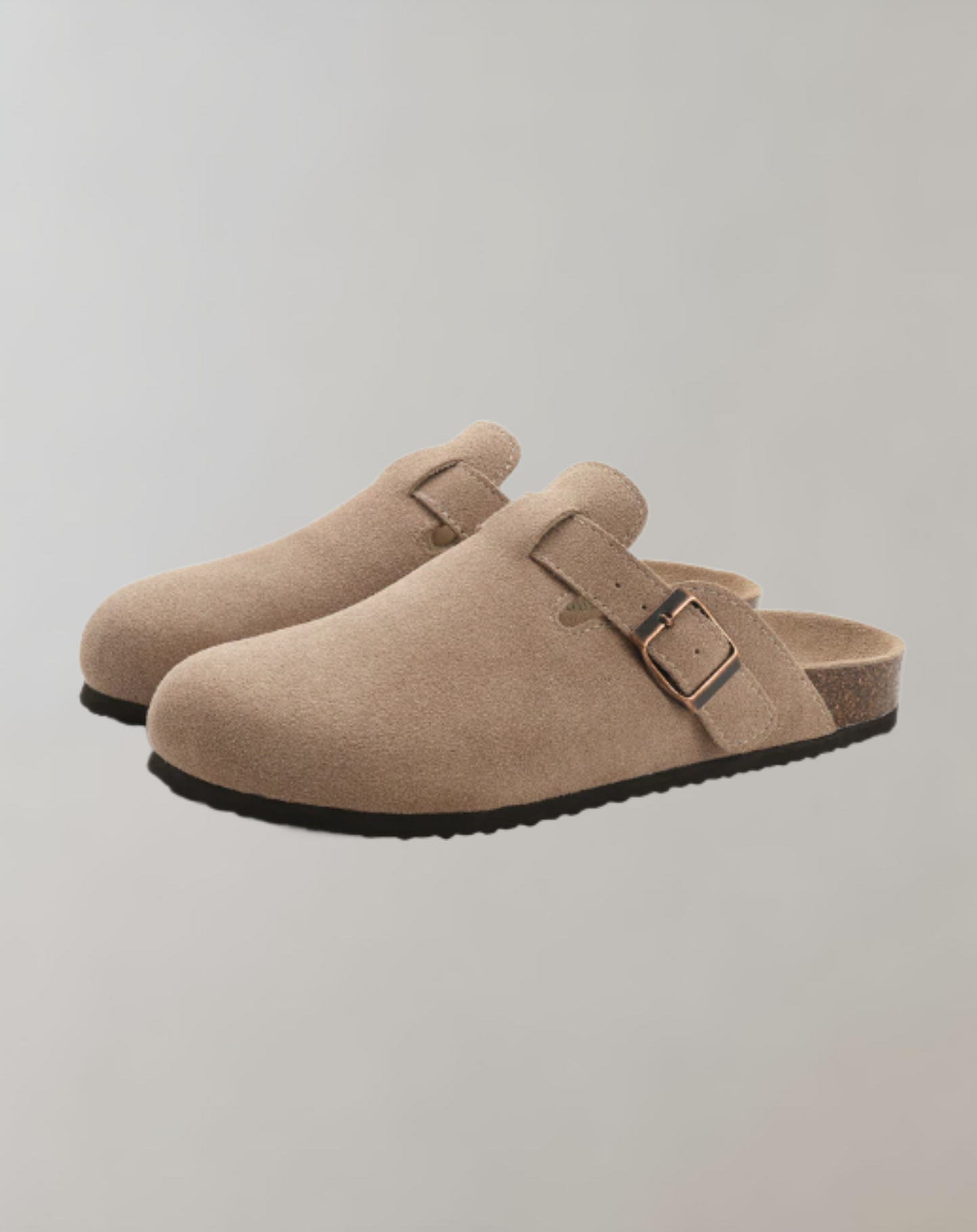 Luvik | Nahkakengät Birkenstock-muotoilulla naisille