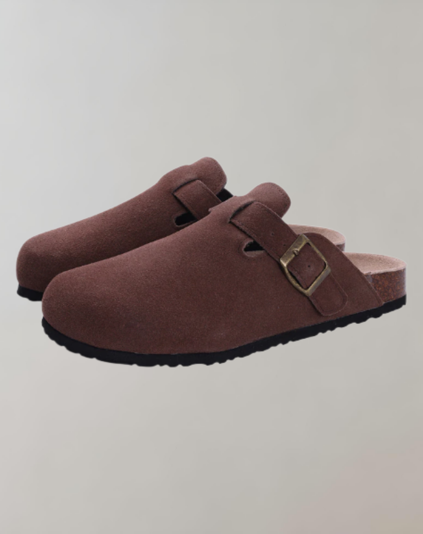 Luvik | Nahkakengät Birkenstock-muotoilulla naisille