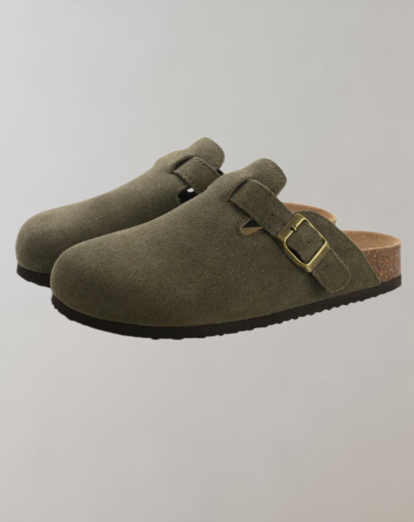 Luvik | Nahkakengät Birkenstock-muotoilulla naisille