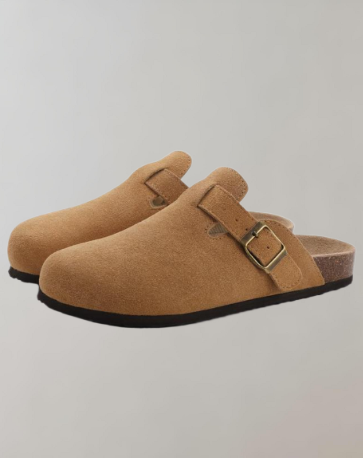 Luvik | Nahkakengät Birkenstock-muotoilulla naisille
