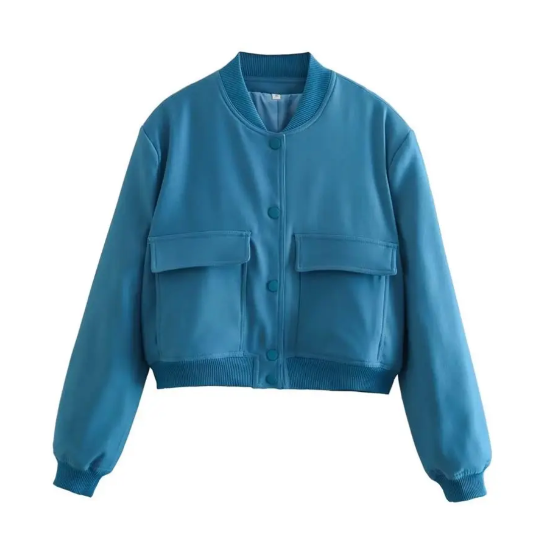 Luvik | Tyylikäs Bomber Varsity takki naisille