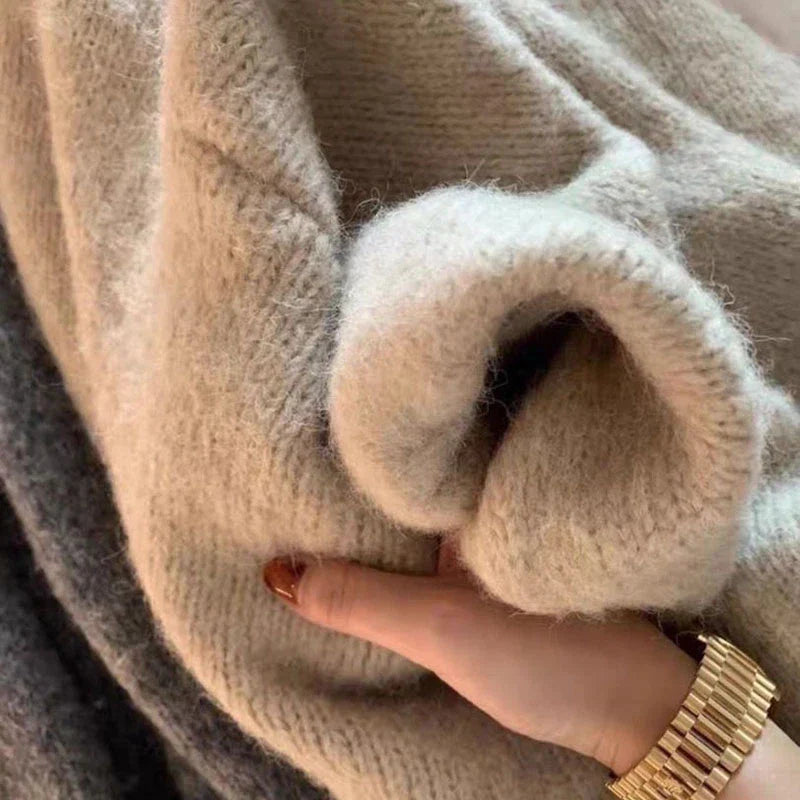 Luvik | Lämmin Paksu Neulecardigan