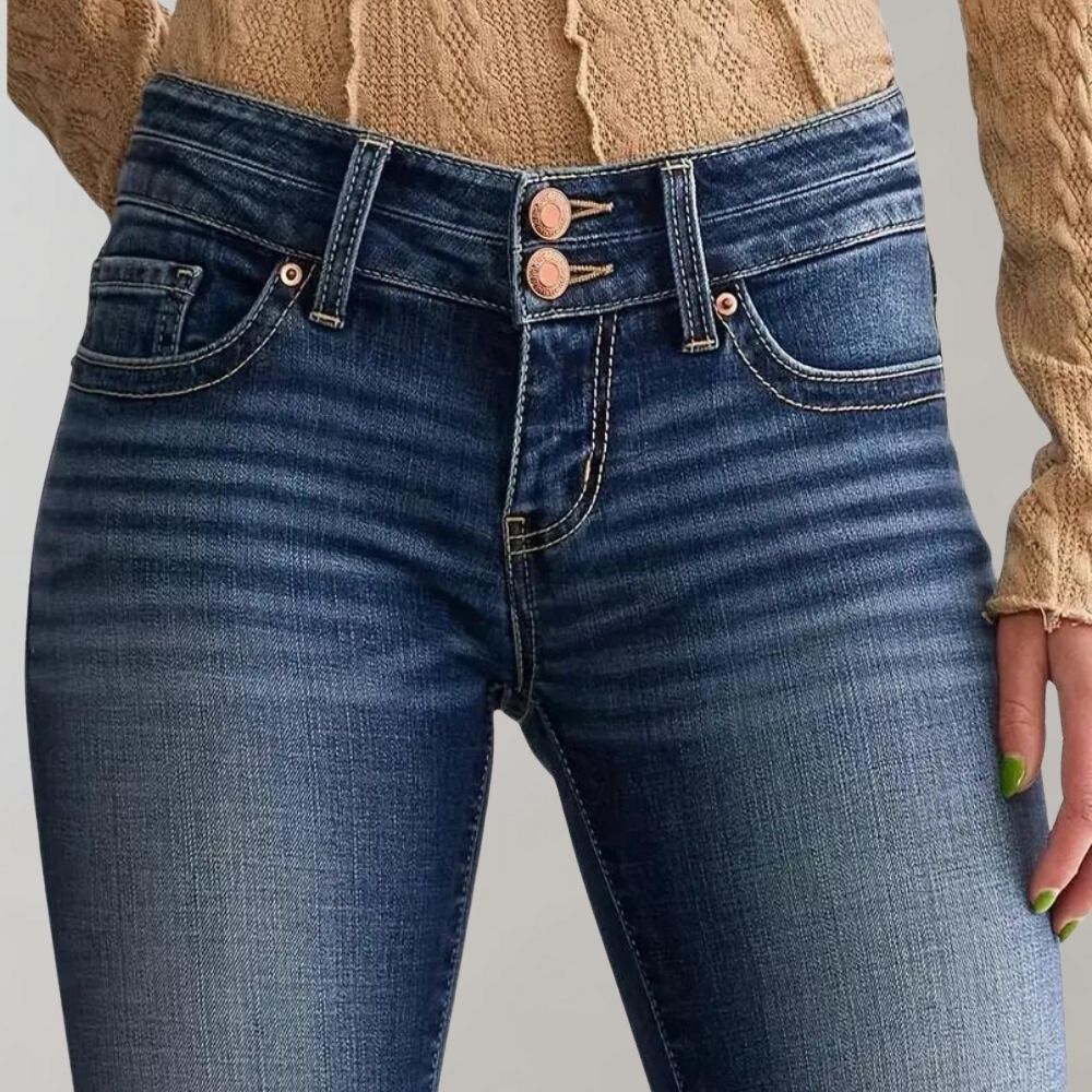 Luvik | Elegant Flare Jeans for Naiset