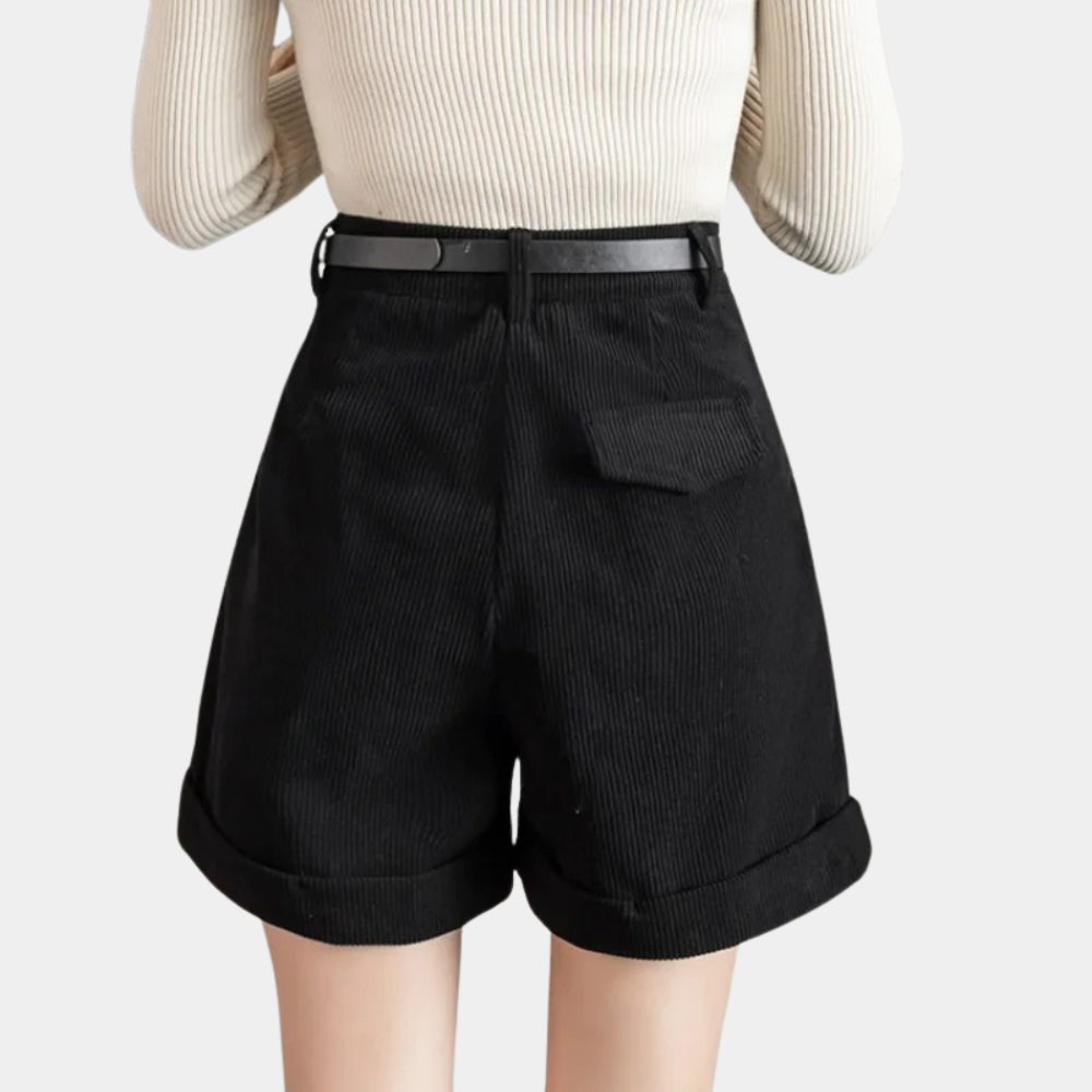 Luvik | Mukavat corduroy naisten shortsit