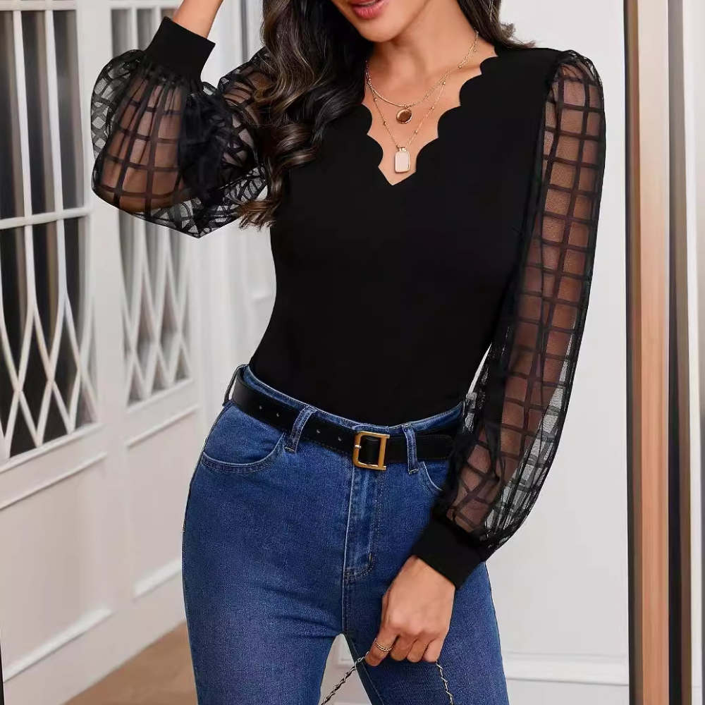 Luvik | Trendy Top for Women with Wave Cut