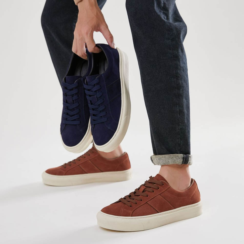 Luvik | Sneakerit mokkapinnalla, kumipohjalla