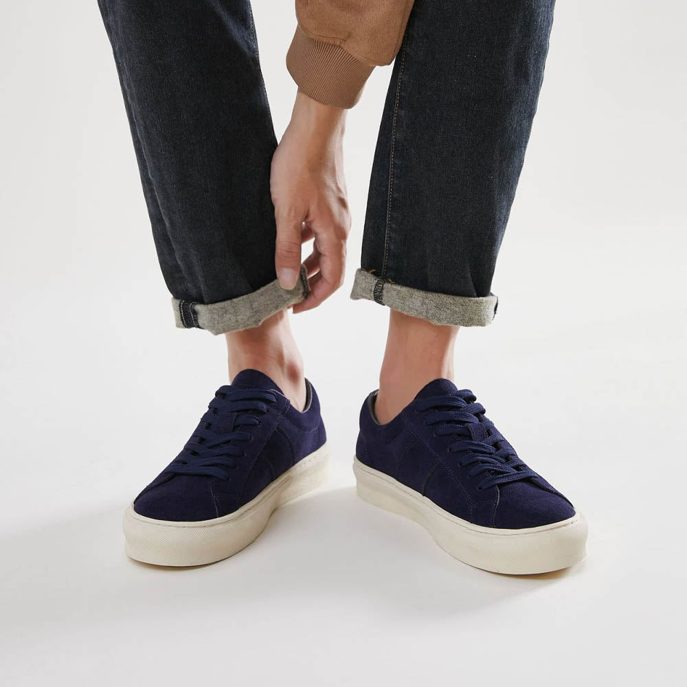 Luvik | Sneakerit mokkapinnalla, kumipohjalla
