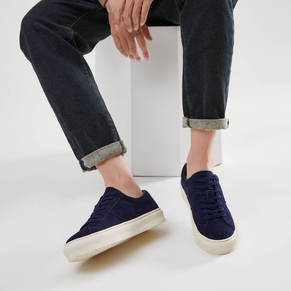 Luvik | Sneakerit mokkapinnalla, kumipohjalla