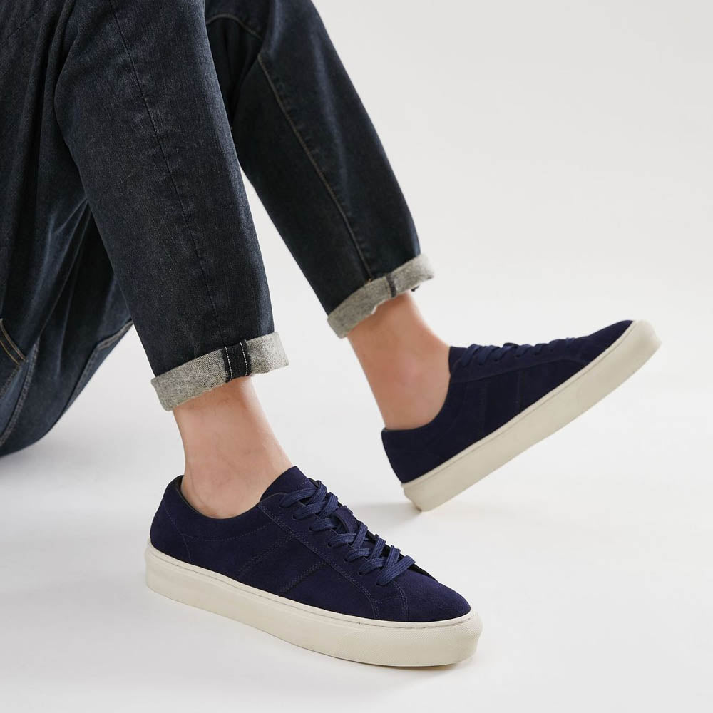 Luvik | Sneakerit mokkapinnalla, kumipohjalla