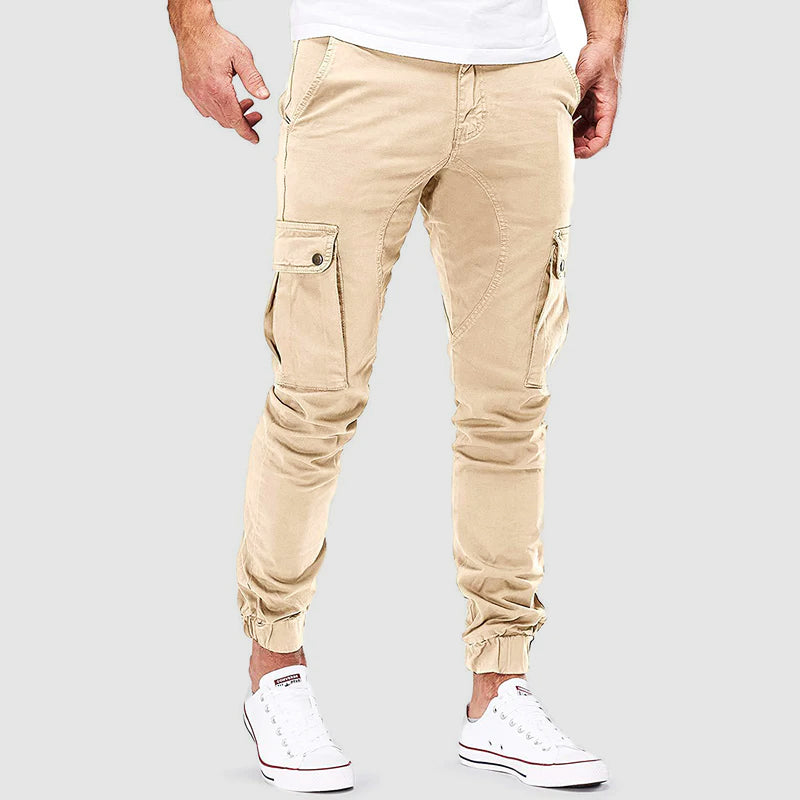 Luvik | Alonso Rentoutunut ja Slim Fit Cargo Housut