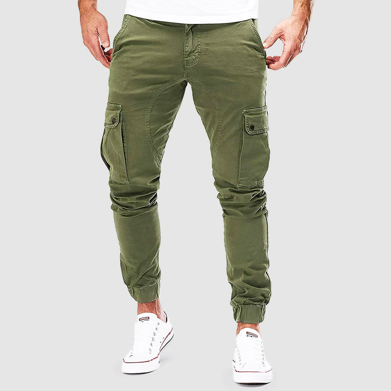 Luvik | Alonso Rentoutunut ja Slim Fit Cargo Housut