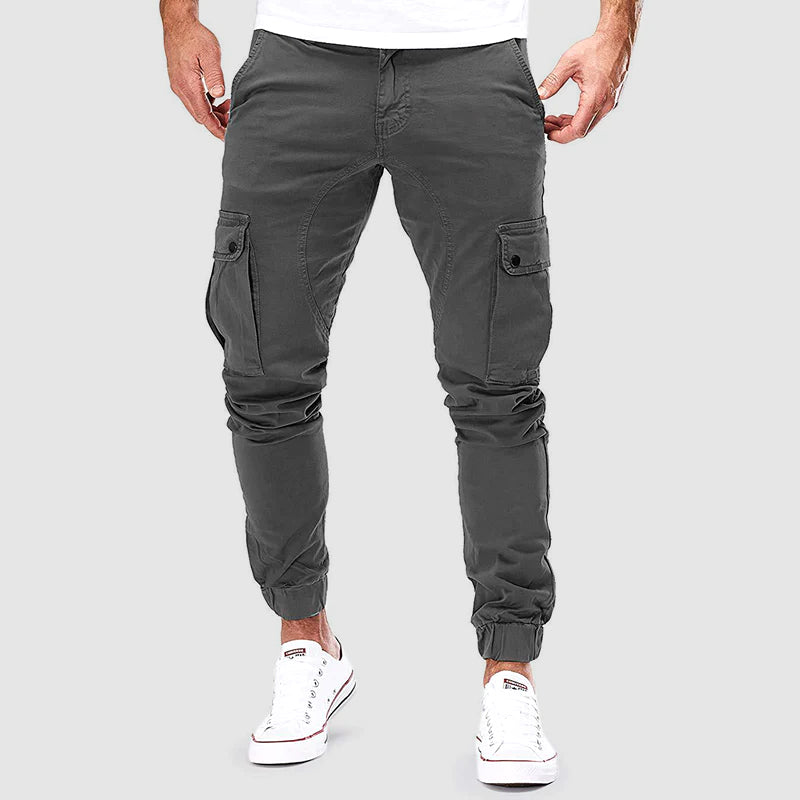 Luvik | Alonso Rentoutunut ja Slim Fit Cargo Housut