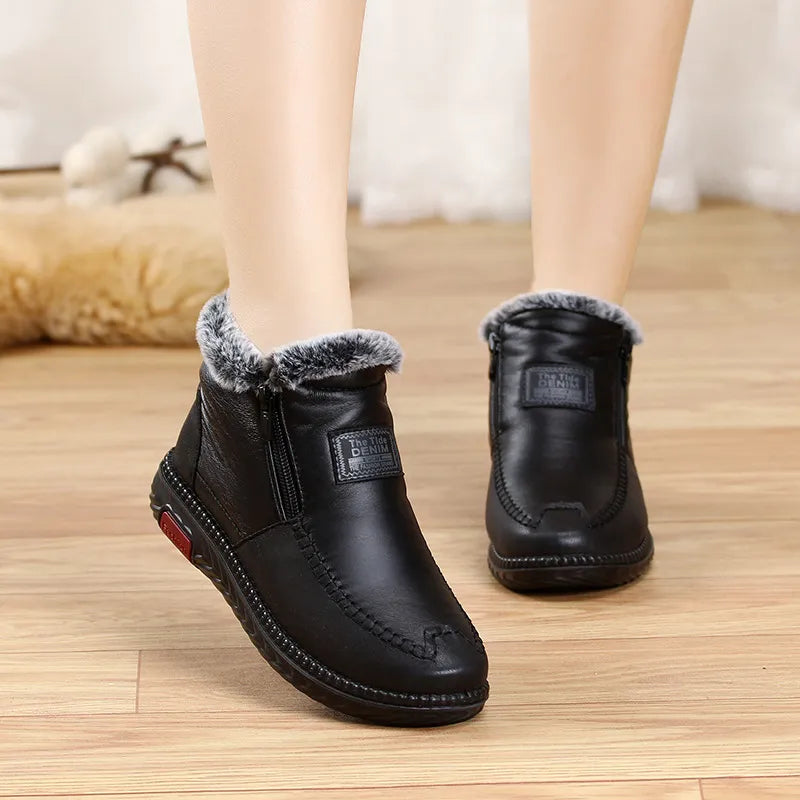 Luvik | Vesitiivis Nahkast boots