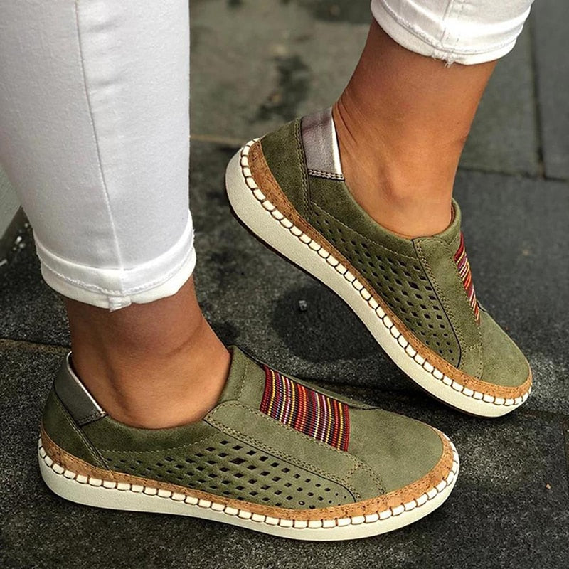 Luvik | Tyylikkäät Boho Slip-On Tenis kengät
