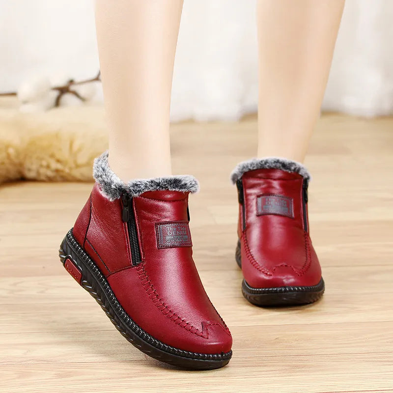 Luvik | Vesitiivis Nahkast boots