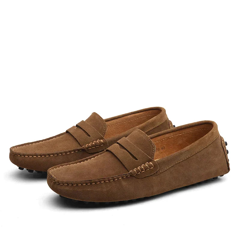 Luvik | Suede Loafers Italialaistyylisesti