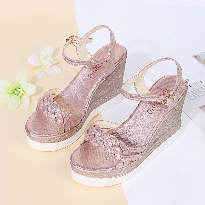 Luvik | Better Off That Way Wedges Sandals