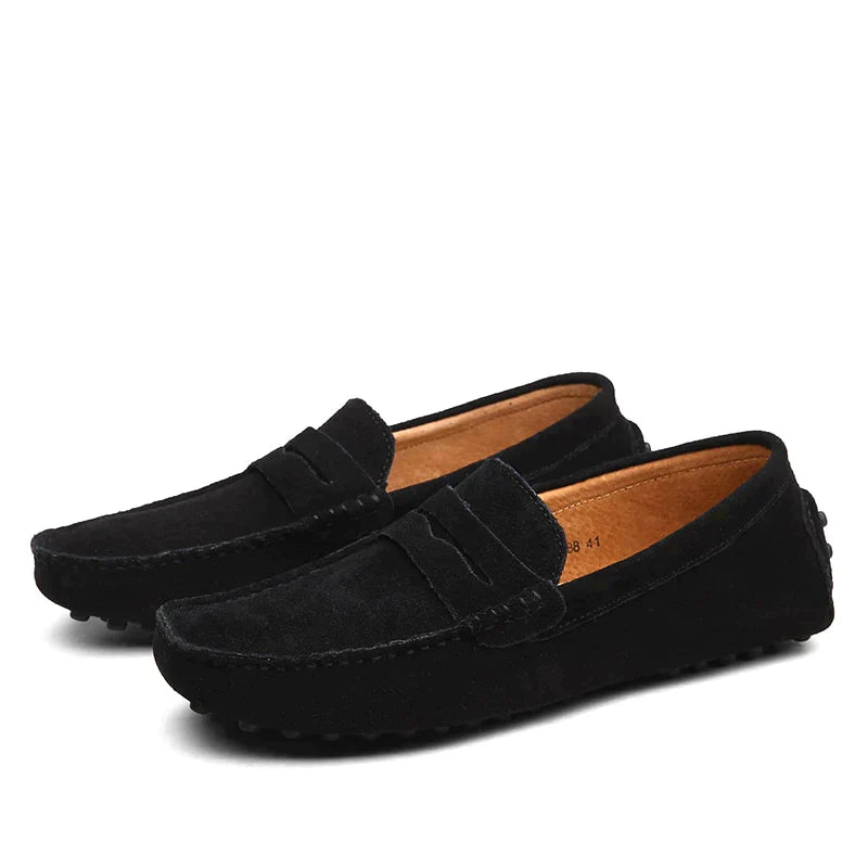 Luvik | Suede Loafers Italialaistyylisesti