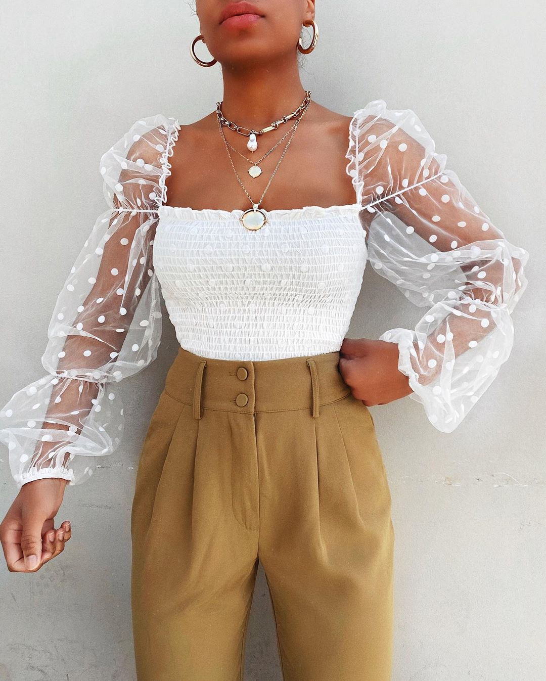 Luvik | Tiffany Top With Mesh - A Unique And Stylish Women'S Shirt.