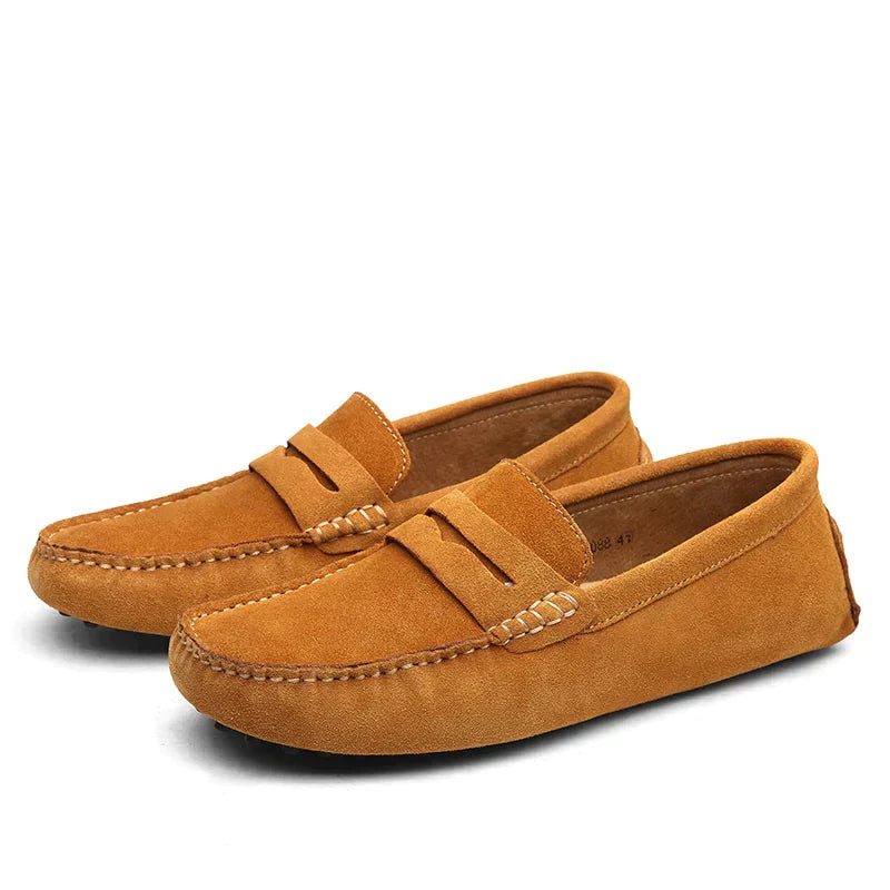 Luvik | Suede Loafers Italialaistyylisesti