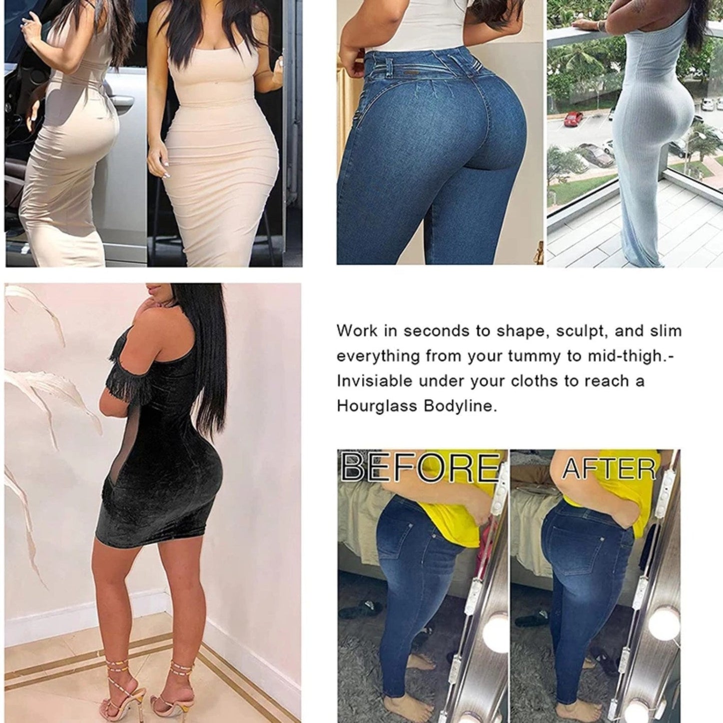 Luvik | Po-Lifting-Shaper, sano hei enemmän naiselliselle ja seksikkäälle hahmolle!