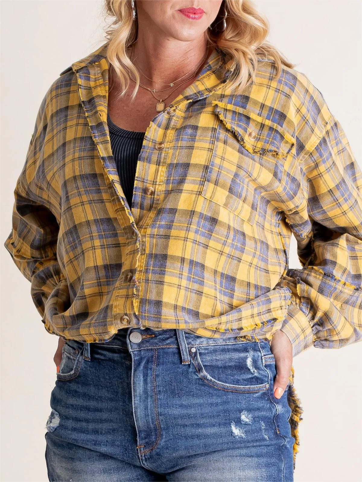Luvik | Rake-edge overlong coat with pockets