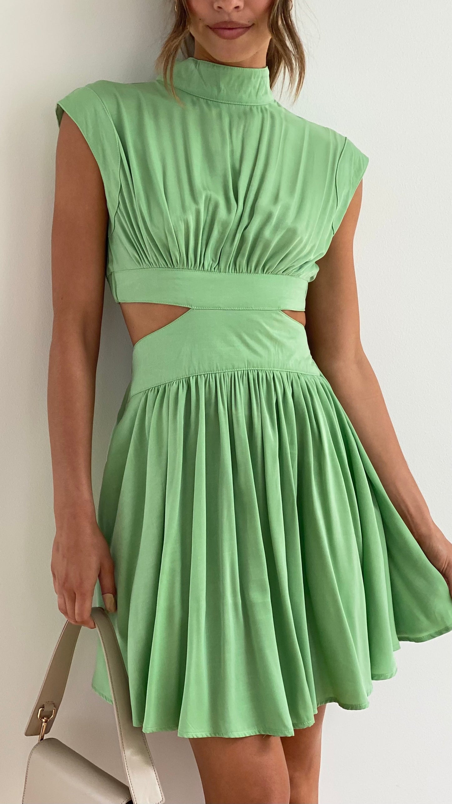 Luvik | Hollow Waist Mini Dress naisille Zeny