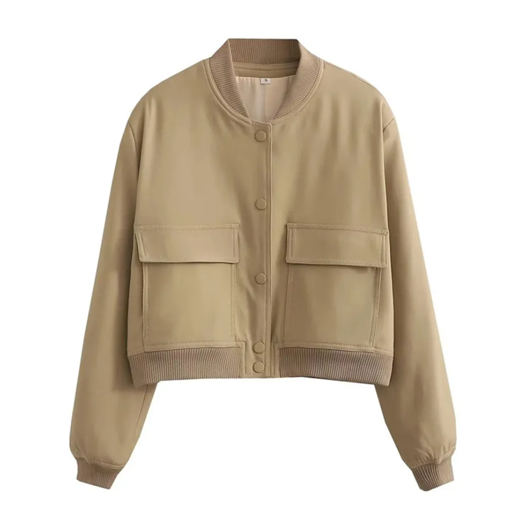 Luvik | Tyylikäs Bomber Varsity takki naisille
