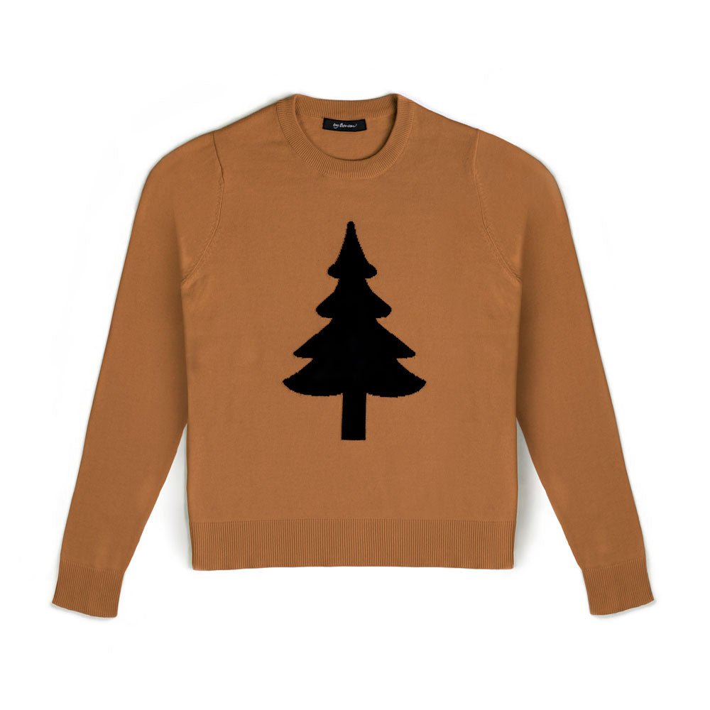 Luvik | Sweatshirt Pyöreä pääntie Pitkät hihat Neule Naiset
