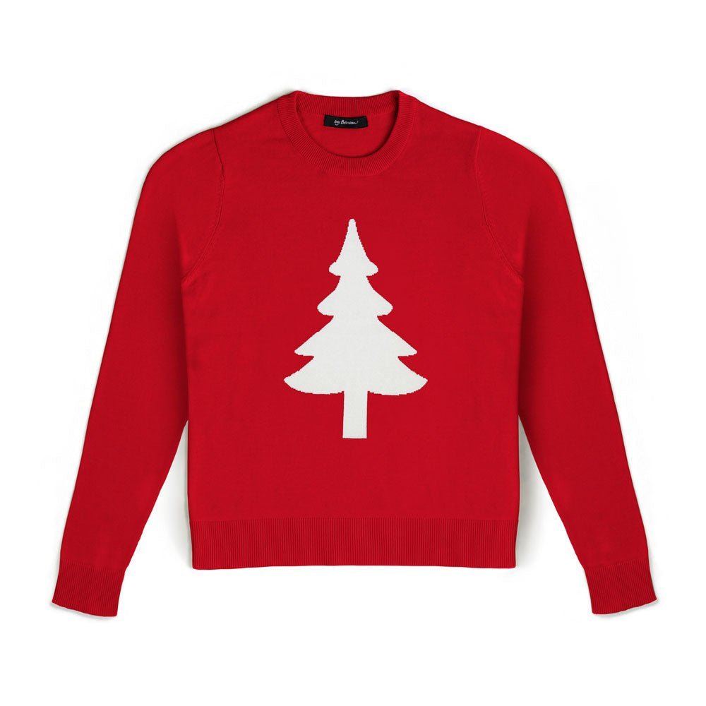 Luvik | Sweatshirt Pyöreä pääntie Pitkät hihat Neule Naiset