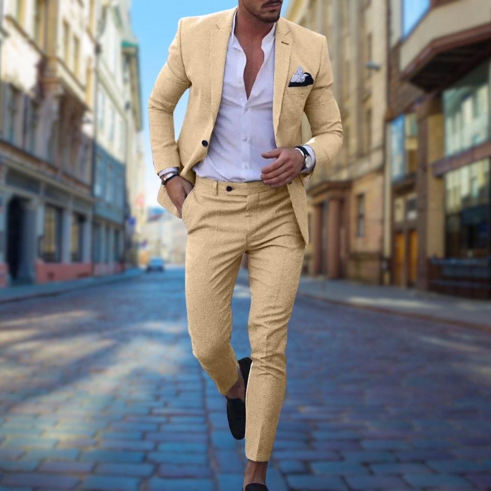 Luvik | Slim Fit Miesten Puku