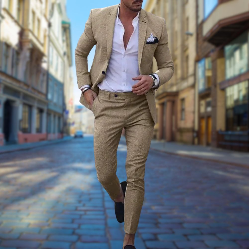 Luvik | Slim Fit Miesten Puku