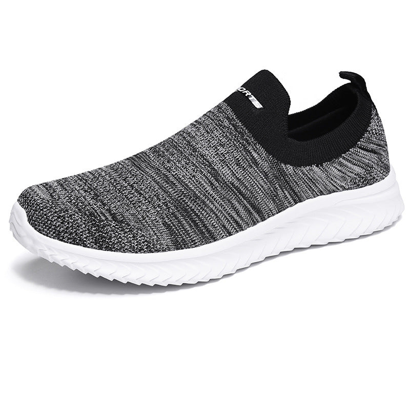 Miesten Slip-On Kevyt Neule Sneaker Luvik