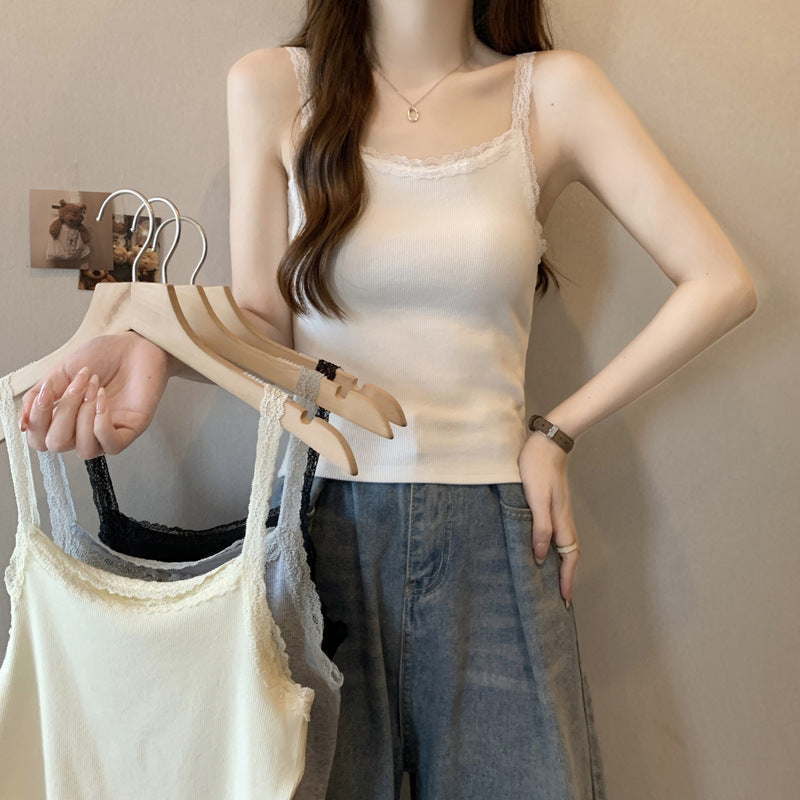 Femme pitsireunus top Luvik