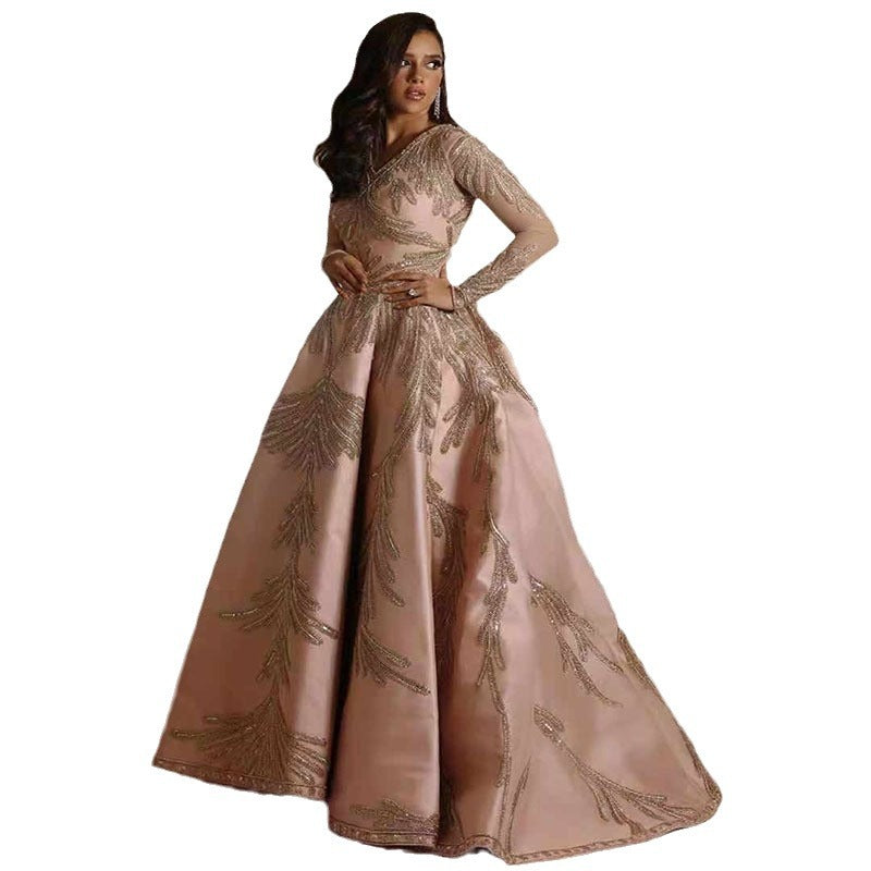 Luvik | Stylish Long Skirt Celebration Sexy Evening Dress